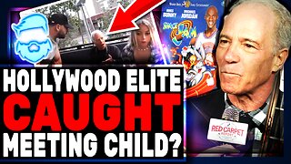 Hollywood Elite BUSTED With Kid By Live Streamers Bradley Martyn & Vitaly He FREAKS OUT & Runs Away