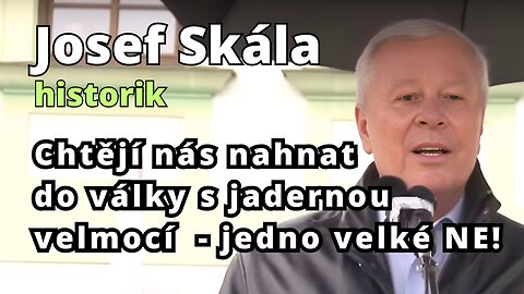 Josef Skála: k iniciativě žen proti hnaní mužů do války. Vystoupení v Klatovech 4. dubna 2024