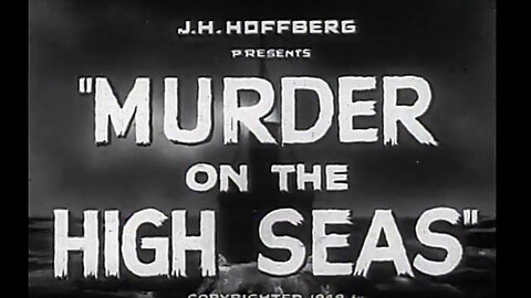 Murder On The High Seas 1932 | Classic Mystery Drama | Vintage Full Movies | Crime Drama