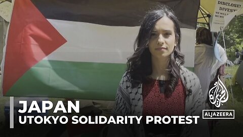Gaza-born activist returns to Japan to support University of Tokyo solidarity encampment