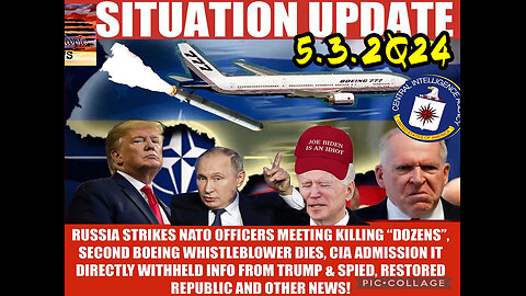 5/4/24 - Situation Update - Trump Return - Q Post - White Hats Intel..