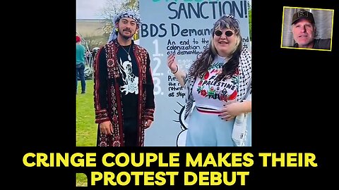 Cringe Couple Makes Their Protest Debut