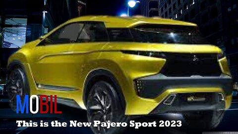 The next generation of the Mitsubishi Pajero Sport GT