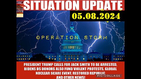 Situation Update 05.08.2024 - Trump Return - Q Post