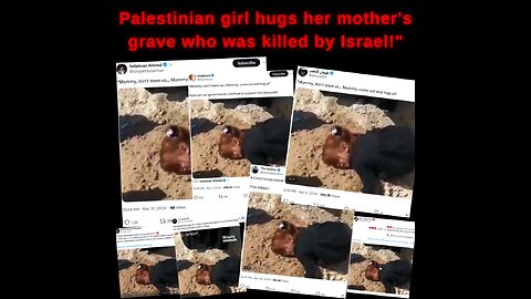 Pallywood - How anyone still believes anything coming from Gaza is beyond me!