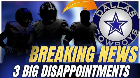 🏈 BREAKING NEWS | 3 Biggest Dallas Cowboys Disappointments 22/23 | Dallas cowboys News | NFL News.