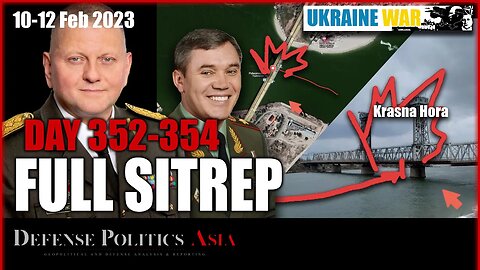 [ Ukraine SITREP ] Day 352-354 (10-12/2): Nostalgia return to Snake Is and World's most hated bridge