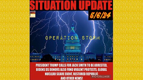 SITUATION UPDATE 5/6/24 - Underground Wars, Fed Reserve, Sex Trafficking, Cabal Exposed, White Hats