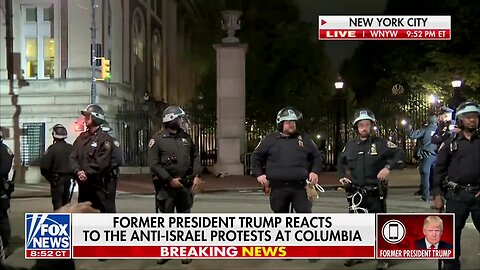 Trump Praises NYPD: ‘The Way They Climbed Through that Window — They Were Not Afraid of Anything’