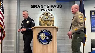 Press Conference in Grants Pass