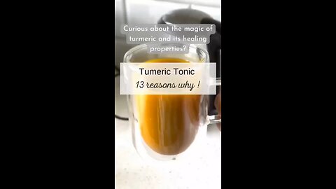 Turmeric tonic