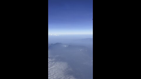 The Nilgiris from a flight view