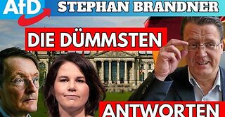 😮 Ampelminister beantworten die Fragen nicht⁉️ Stephan Brandner AfD im Bundestag