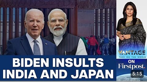 Biden claims "Xenophobia" is hurting India's Economy | Watch |Details