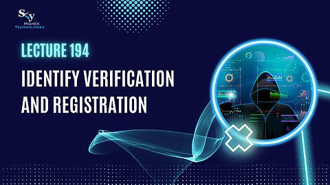 194. Identify Verification and Registration | Skyhighes | Cyber Security-Hacker Exposed