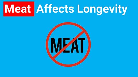 How MEAT affects your LONGEVITY 🔵 Dr. Michael