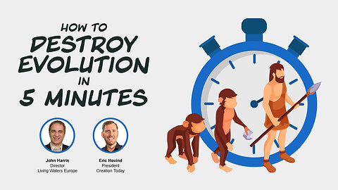 How to Destroy Evolution in 5 Minutes | Eric Hovind & John Harris | Creation Today Show #369