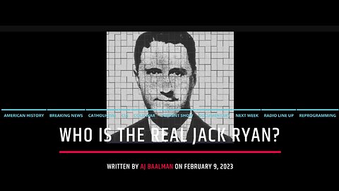 Who Is The Real Jack Ryan?