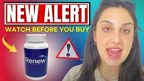 RENEW REVIEW ((⚠️IMPORTANT ALERT!!))⚠️ Renew Really Works? Renew Supplement - Renew Weight Loss