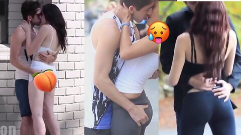 Public Hot Kissing Prank 2023