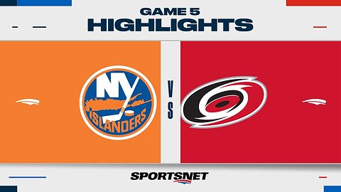 NHL Game 5 Highlights _ Islanders vs. Hurricanes - April 30, 2024