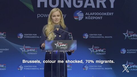 WW3 Update: The Great Replacement has started Eva Vlaardingerbroek full speech at CPAC Hungary 13 m