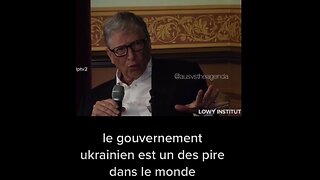 B. GATES, LE LASCAR A DU FINALEMENT SE FAIRE INJECTER, VOILA QU'IL SE MET À DIRE DES TRUCS SENSÉS !