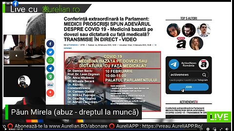 Conferinta Bucuresti - Medicina bazata pe dovezi sau dictatura medicala 10.02.23