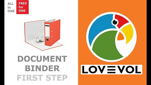 what is possible in document binder of lov111vol, first steps