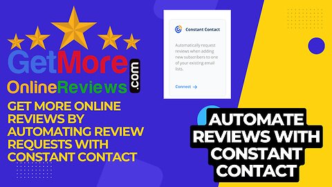 Automate Review Requests with Constant Contact
