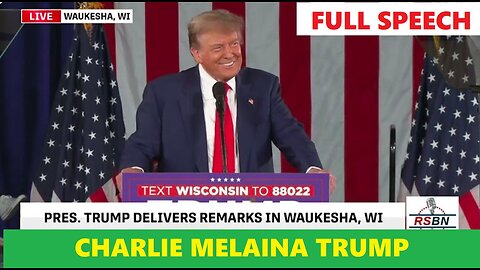 FULL SPEECH: President Trump Delivers Remarks at Rally in Waukesha, WI