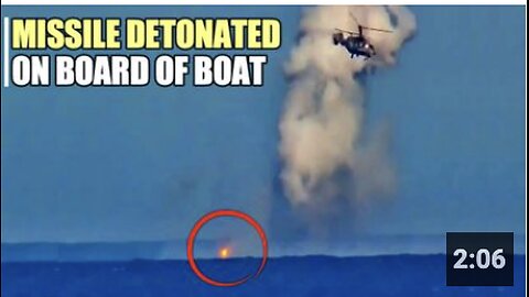 Ukrainian boat drones Blown up near Crimea