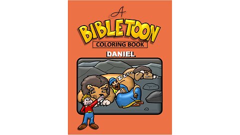 Bibletoon Coloring Book - Daniel In The Lions Den