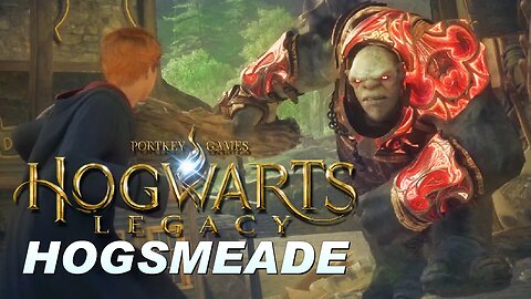 Hogsmeade with Bilius Weasley - Hogwarts Legacy Gameplay
