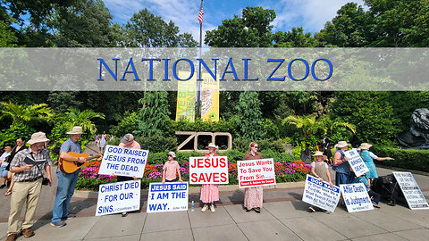 Evolution Vs. Creation At The National Zoo