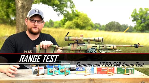 Commercial 7.62X54R Ammo Test