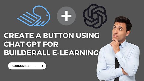 Builderall Tutorial: Create a button in Builderall eLearning using Chat GPT