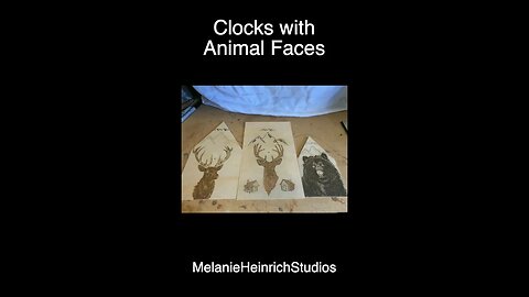 Animal Faces on Clocks #Shorts