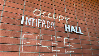 ‘Intifada Hall’ Protesters Barricade Building at Cal Poly Humboldt