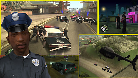 CJ Police - mod job / GTA San Andreas (PC Gameplay, Windows 10, 2024) #oldgames #gtasanandreas