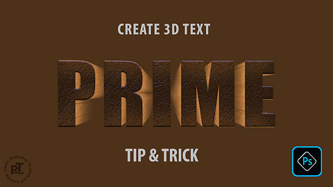 Create 3D Text Without Applying 3D Effect in Photoshop