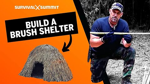 How To Build a Brush Shelter | The Survival Summit