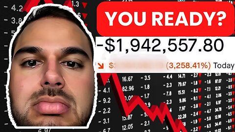 The Market CRASH is coming - Here's What You Need to Know