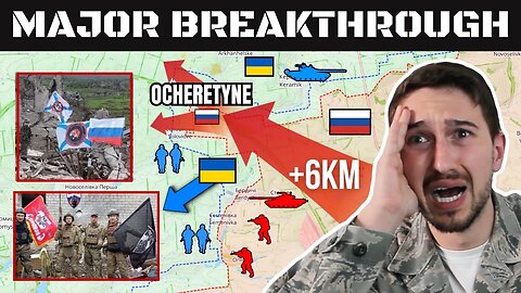 Заметив русских, Украинская бригада убегает