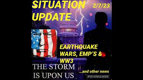 SITUATION UPDATE: THE STORM IS UPON US! EARTHQUAKE WARS! EMP'S & WW3! TURKISH EARTHQUAKE DS ATTACK!