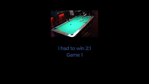 Game 1 of 2 in the first Round. #pool #billiards #8ball #8ballpool🎱