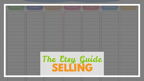 The Etsy Guide to Making Money Selling Planners