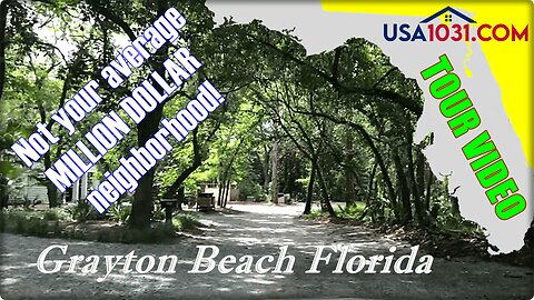 Not your average MILLION Dollar neighborhood - Grayton Beach Florida