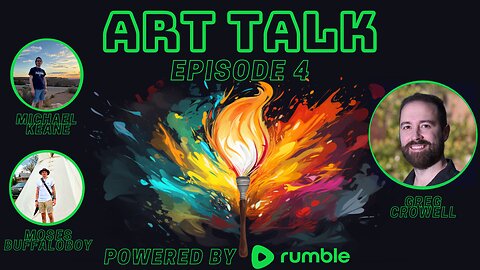 Art Talk Ep. 4 - Chatting With My Friend Greg Crowell