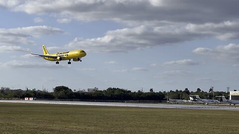 today beautiful #spirit #landing #fortlauderdaleairport